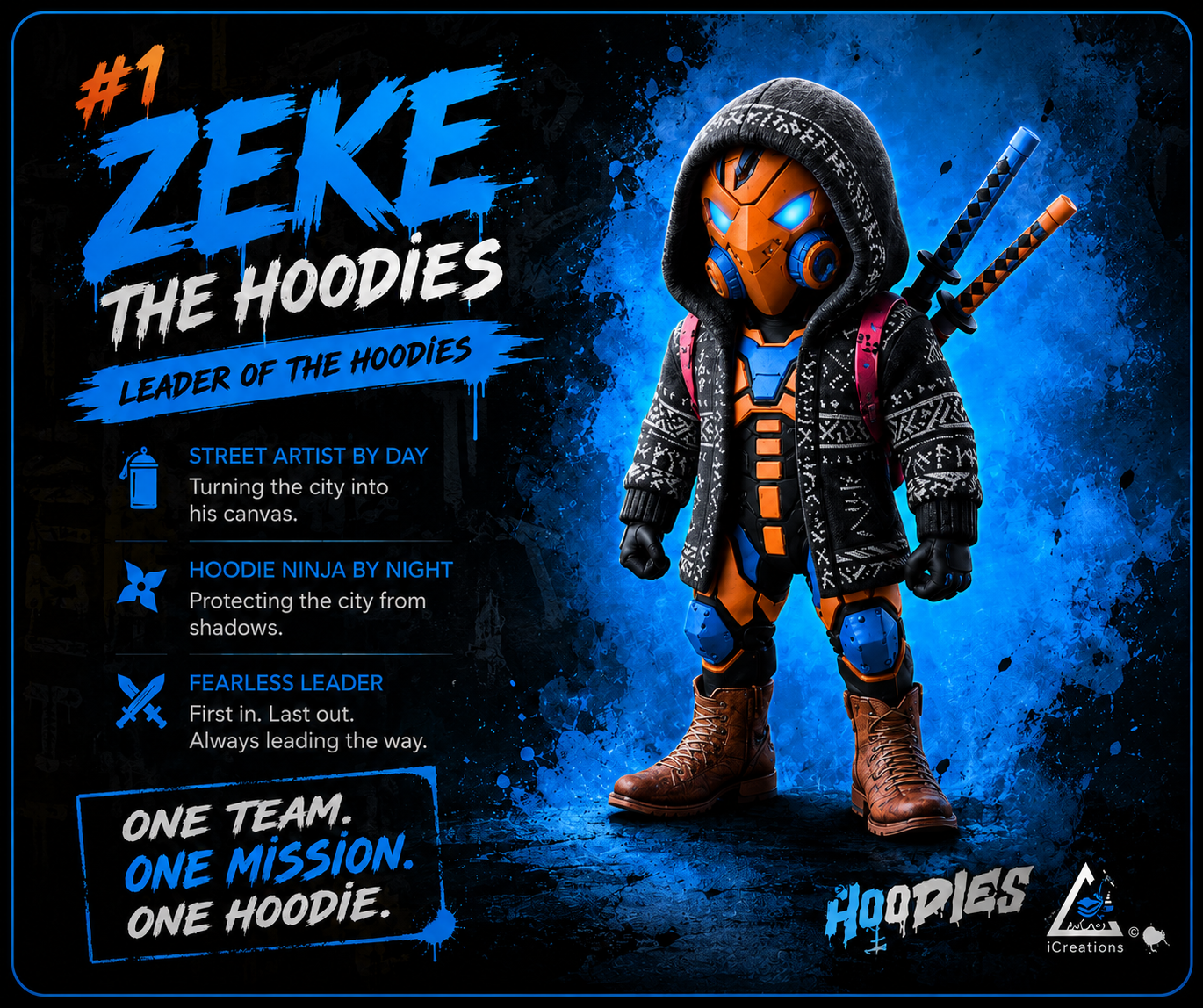 Zeke | Hoodies Collectible Figure